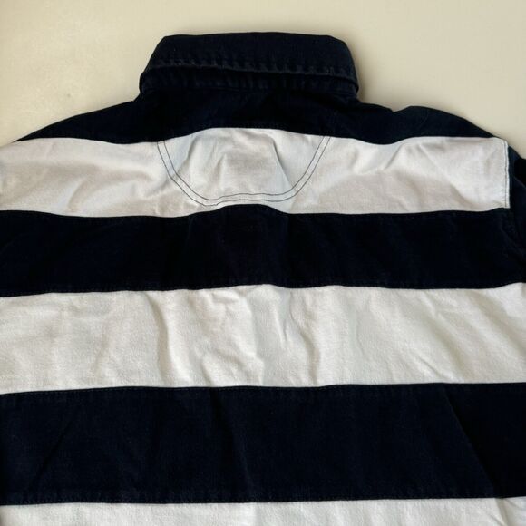 The Regal Ruby Navy Blue & White Striped Men Size XLT - Picture 13 of 13